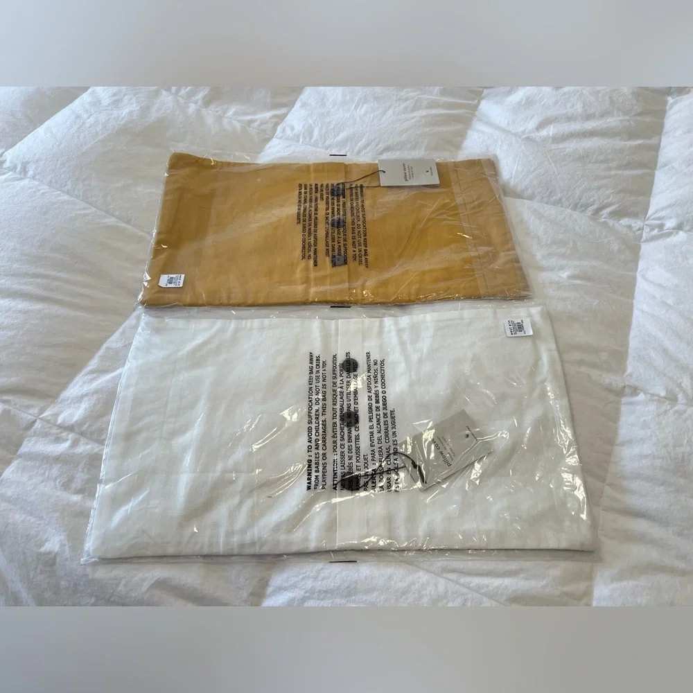 West Elm | Set Of 2 Embroidered Lumbar Pillow Covers | 12x21 NWTS